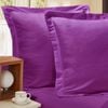 Fabric Fantastic 1000TC Premium Ultra Soft European Pillowcases 2-Pack Purple