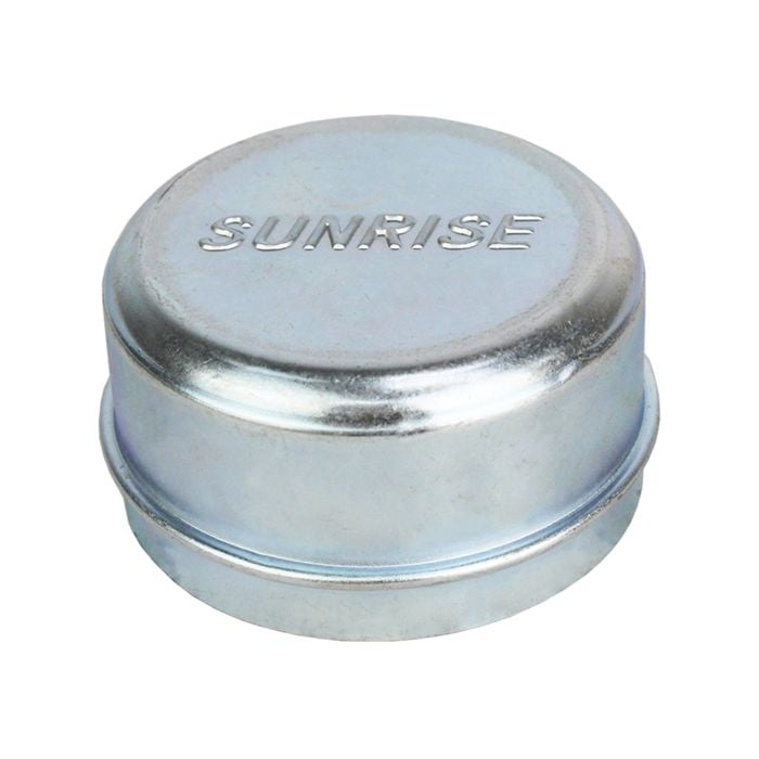 Sunrise Dust Cap 2 1/2" Parallel Zinc - Dc2zp
