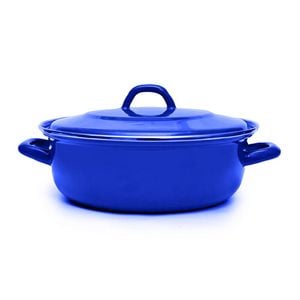 Classica 22cm Heavy Gauge Casserole w/ Lid Royal Blue Kitchen