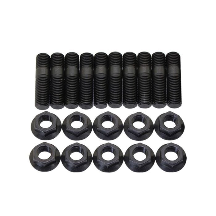 10 Pcs M8x1.25x40mm High Tensile Stud Kit For Manifold & Turbo