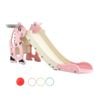 Keezi Kids Slide Set Basketball Hoop Outdoor Playground Toy Dragon 125cm Pink