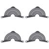 4PK Appetito Pot Drainer & Pourer Charcoal Home Kitchen Cooking