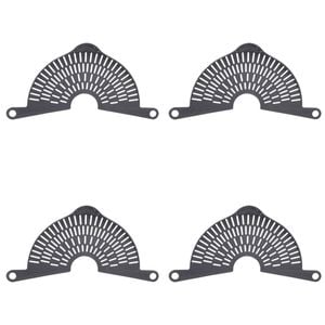 4PK Appetito Pot Drainer & Pourer Charcoal Home Kitchen Cooking