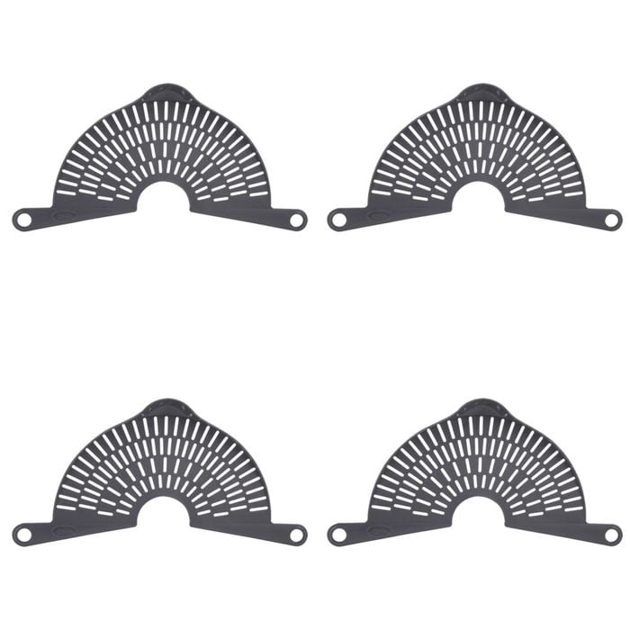 4PK Appetito Pot Drainer & Pourer Charcoal Home Kitchen Cooking
