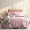 Park Avenue Egyptian Cotton Flannelette Quilt Cover Set Ditty Floral King