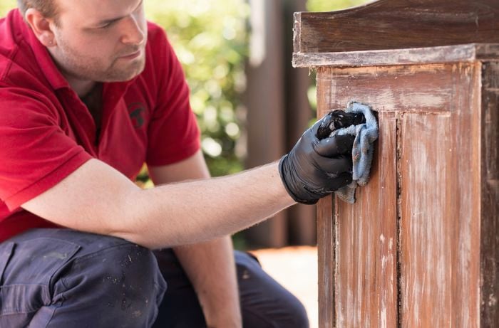 Clean the surface with a clean cloth