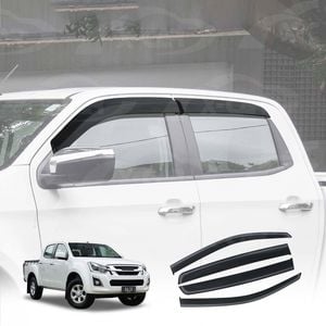 Weathershields for Isuzu D-MAX Dual Cab 2012-2020 Weather Shields Wind Deflectors Window Visor