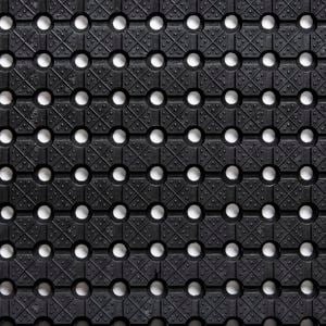 Matpro 1.2 x 1.8m Black Rubber Matting