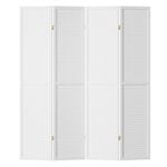 Artiss 4 Panel Room Divider Screen White