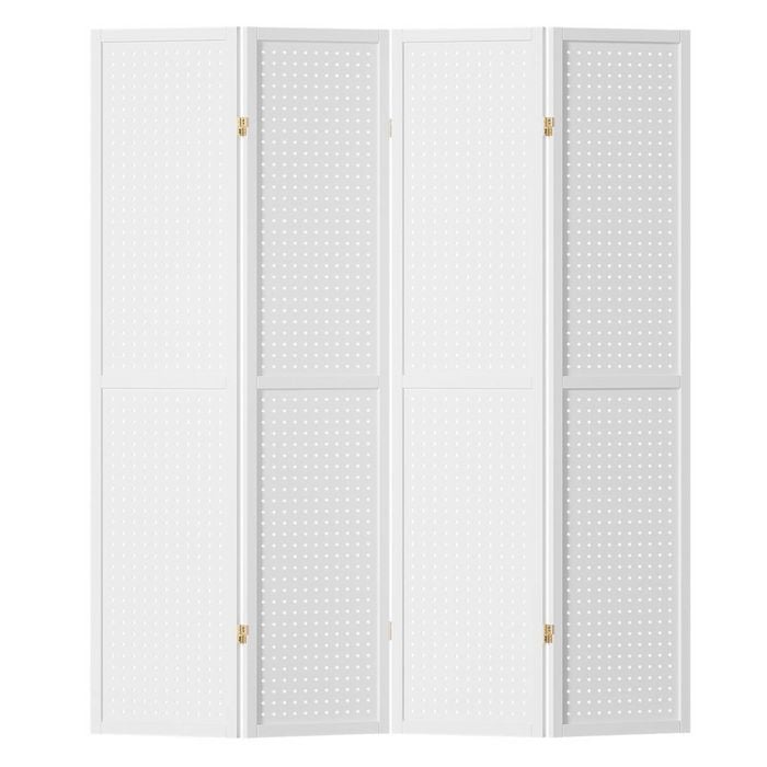 Artiss 4 Panel Room Divider Screen White