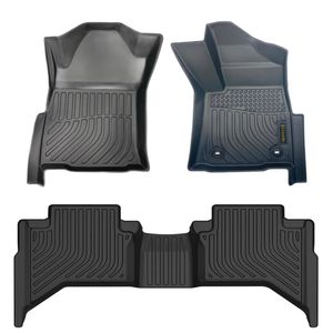 Vehiclab Toyota Hilux - 2014 - 2025 - 8th Gen - Dual Cab Auto ONLY - 3D/5D All Weather Moulded Car Floor Mats