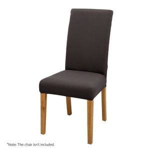 Artiss Dining Chair Slipcovers 4 pack Spandex Stretch Banquet Party Dark Grey