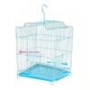 BRIBRION Small Bird Cage with Stand and Feeder Arch Top 32x31x44cm blue