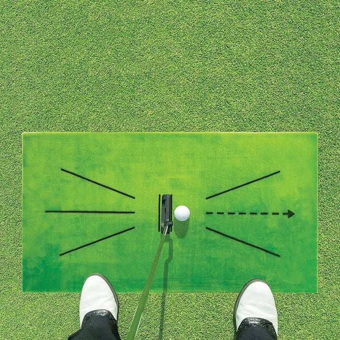 Golf Training Mat for Swing Detection and Batting Practice Training Aid