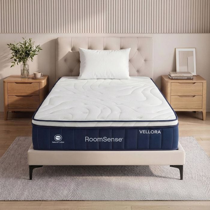 Roomsense Single Mattress, 30cm Medium Firm Mattress With Lumbar Support