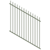 ProtectorAl 350 - 1200 x 1200mm Pale Eucalypt Raked 16-30º Picket Top Pool Fence Panel