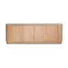 Adsila 240cm Buffet Table Storage Cabinet Natural