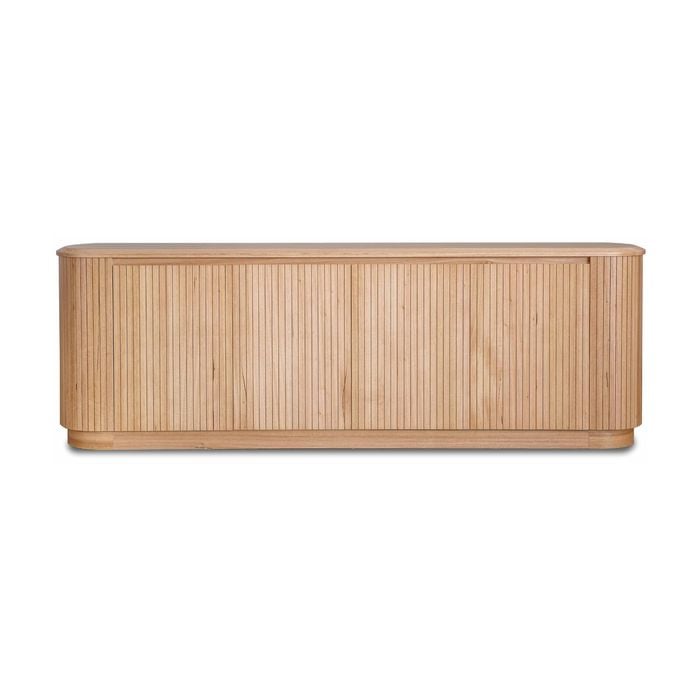 Adsila 240cm Buffet Table Storage Cabinet Natural
