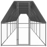 Andala Pets Outdoor Chicken Cage 2x12x2 m Galvanised Steel