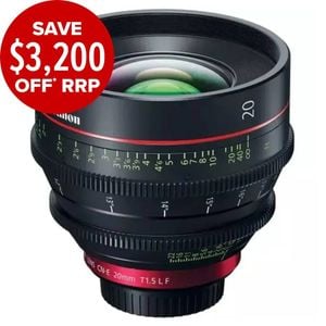Canon Cn-e 20mm T1.5 L F Cinema Lens (ef Mount)