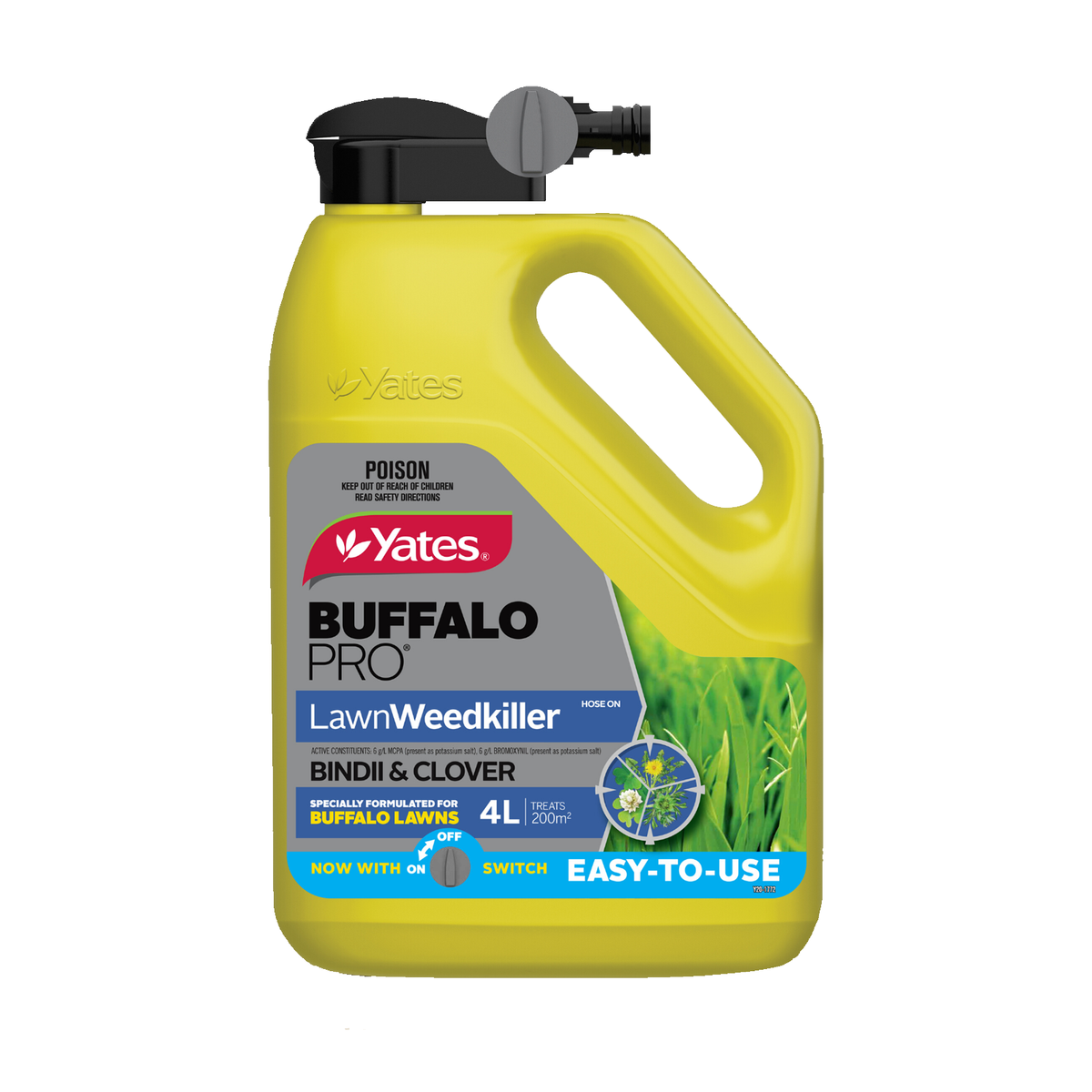 Yates 4L BuffaloPro Hose On Lawn Weed Killer Bunnings Australia