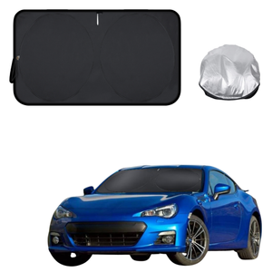 Front Windscreen Sun Shade for Subaru BRZ 2012 - 2021 Z1 - Standard 150 x 85 cm - Black