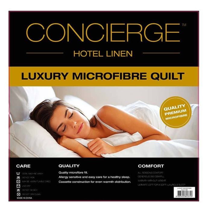 Concierge Hotel Luxury All Season Microfibre Quilt