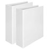 2x Marbig Clearview A4 Lever Arch File Folder Organiser Document/paper White