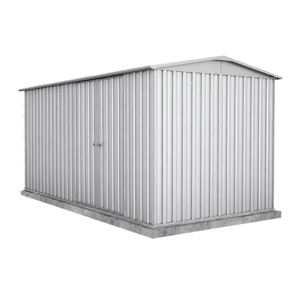 Absco Sheds 4.48 x 2.26 x 2.30m Zincalume Double Door Highlander Garden Shed