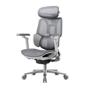 Hbada E3 Pro Ergonomic Mesh Office Chair - Adaptive Lumbar Support - Grey