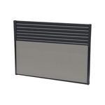 Sector Panel Fencing 1.2/0.3m Styleline Panel 2420mm Wide - 0.6m Ironsand