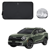 Front Windscreen Sun Shade for Kia Sportage 2021 - Current (NQ5) - Standard 150 x 85 cm - Black