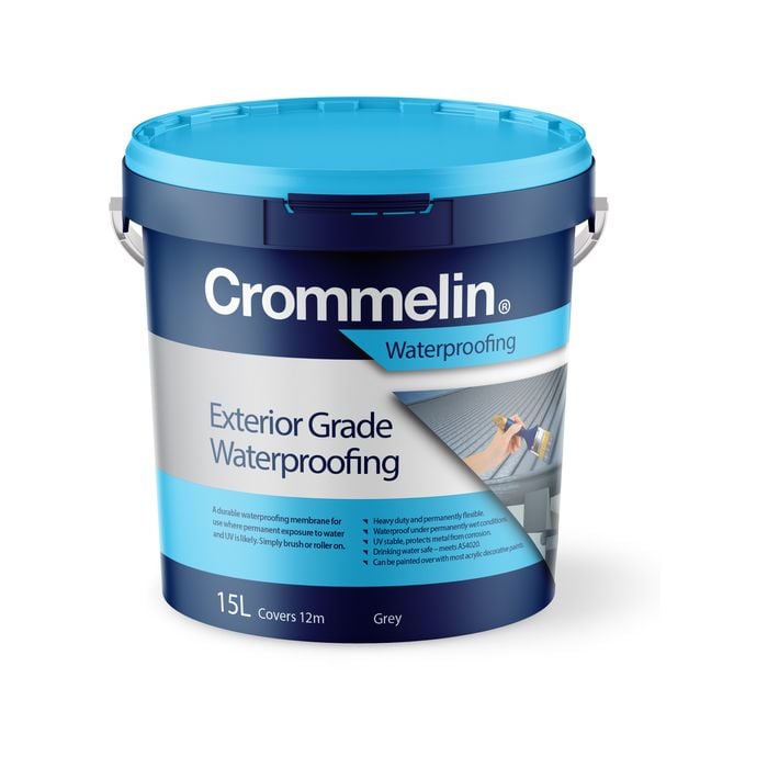 Crommelin 15L Exterior Grade Brushable Waterproofer