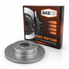 Basco Rear Brake Rotor for Nissan Qashqai J11 FWD- BDR10160