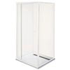 Rick McLean's 990 x 980 x 2000mm Smart Pivot Front and Return Shower Screen
