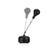 Costway Punching Boxing Bag Free Standing Height Adjustable W/gloves & Suction Cups Black