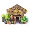 Kazoo Bali Hut W/Plants (18868)