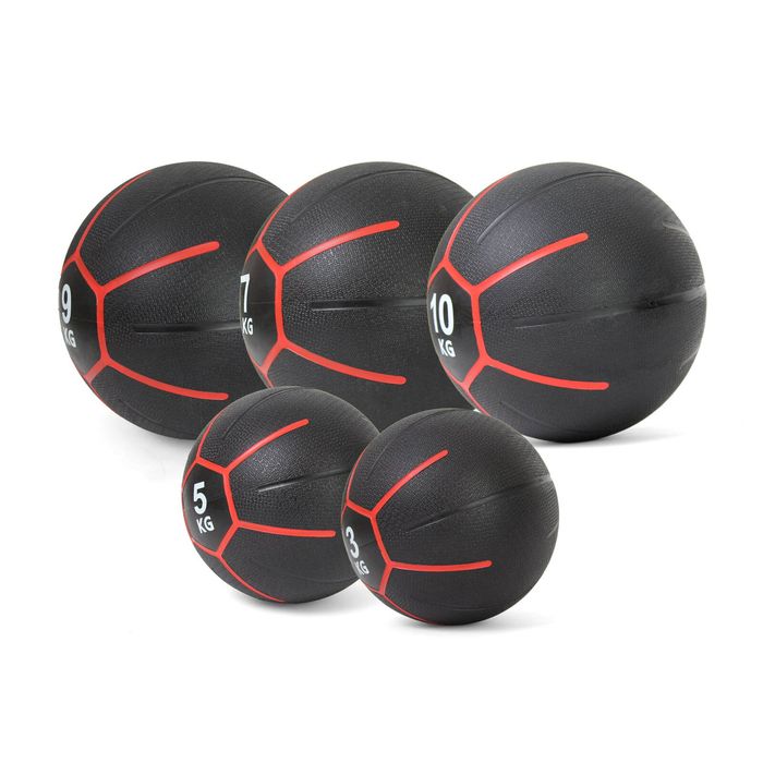 Smai Commercial Medicine Ball Set 34kg - Black