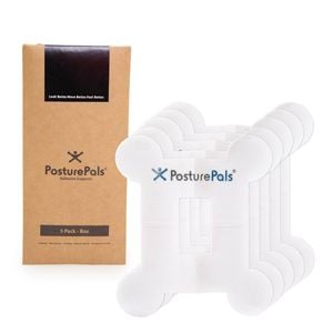 Posturepals Box Shape Posture Corrector Support Tape - Pack Of 5 | Waterproof Physio Tape