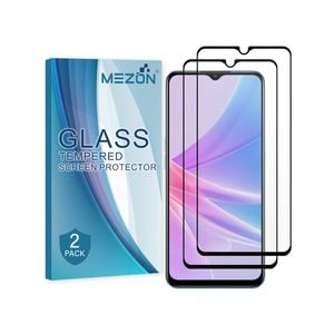 2 Pack MEZON OPPO A78 5G Full Cover Tempered Glass Screen Protectors