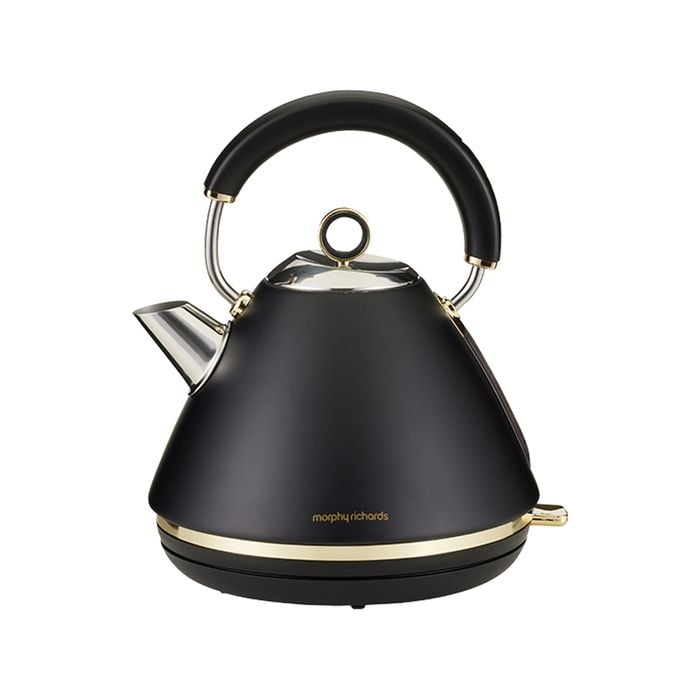 Morphy Richards Ascend 1.5L Pyramid Kettle Soft Gold & Black
