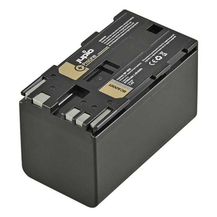 Jupio ProLine Li-ion 7.4V 6700mAh Battery For Canon BP-955 Video Camera