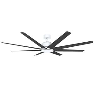 Vencha Titanic RWS Tri-Control 1830mm ABS Blades DC Ceiling Fan  - White/Black