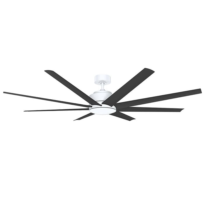 Vencha Titanic RWS Tri-Control 1830mm ABS Blades DC Ceiling Fan  - White/Black