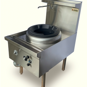 Jasper Single Wok Chimney Burner - Lpg Ja-1cb-l