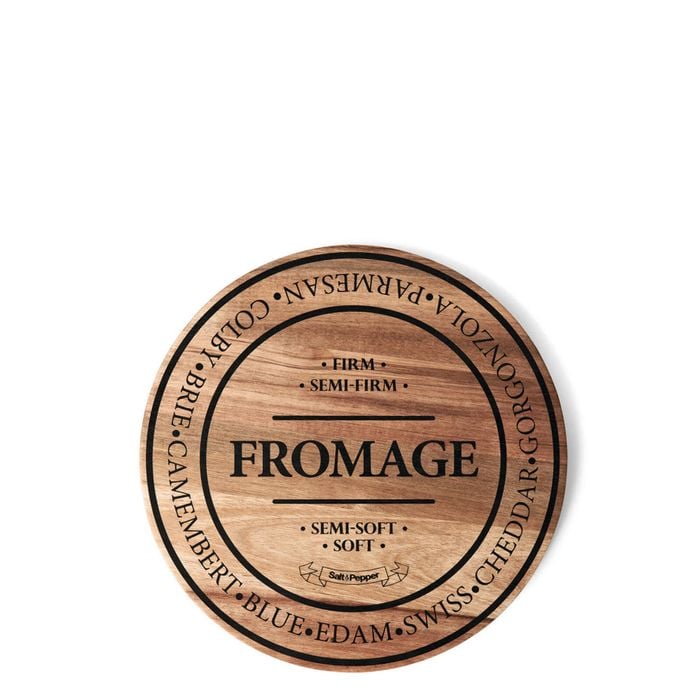 Salt & Pepper Fromage Round Cheese Board 28cm