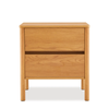 Big Lot Wild Oak Dakota 2 Drawer Bedside