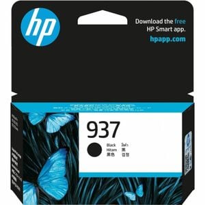 Hp 937 Original Standard Yield Inkjet Ink Cartridge - Black - 1 Pack - 1250 Pages