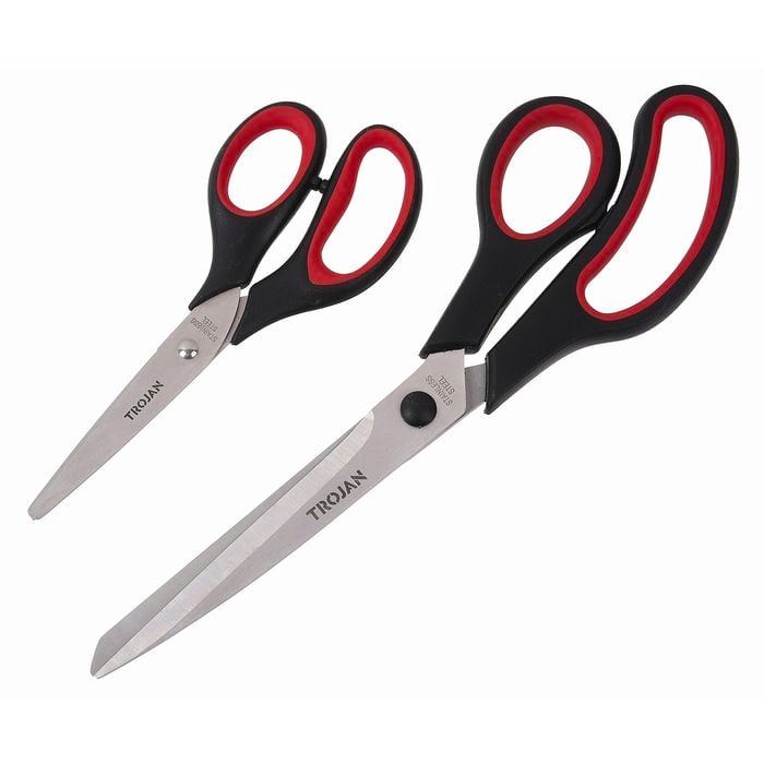 Trojan General Purpose Scissors - 2 Pack