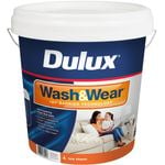 Dulux Wash&Wear Low Sheen Vivid White Interior Paint - 10L